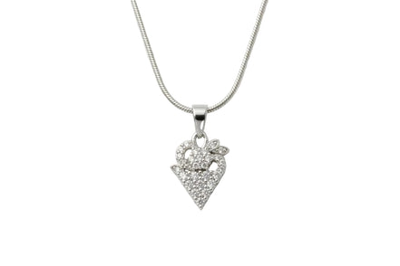 Flutter Heart Pendant Set