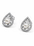 Pearl Teardrop Stud Earrings