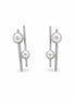 Nova Pearl Linear Earrings