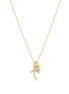 Bow Solitaire Necklace