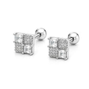 Aurora Mosaic Screw Back Studs