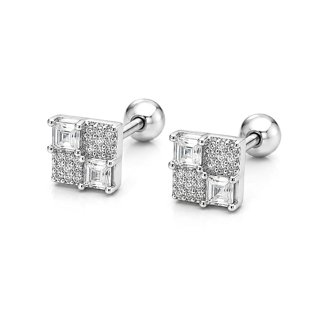 Aurora Mosaic Screw Back Studs