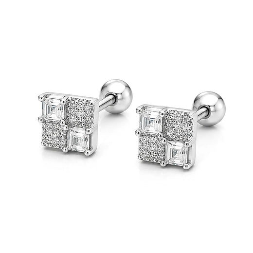 Aurora Mosaic Screw Back Studs