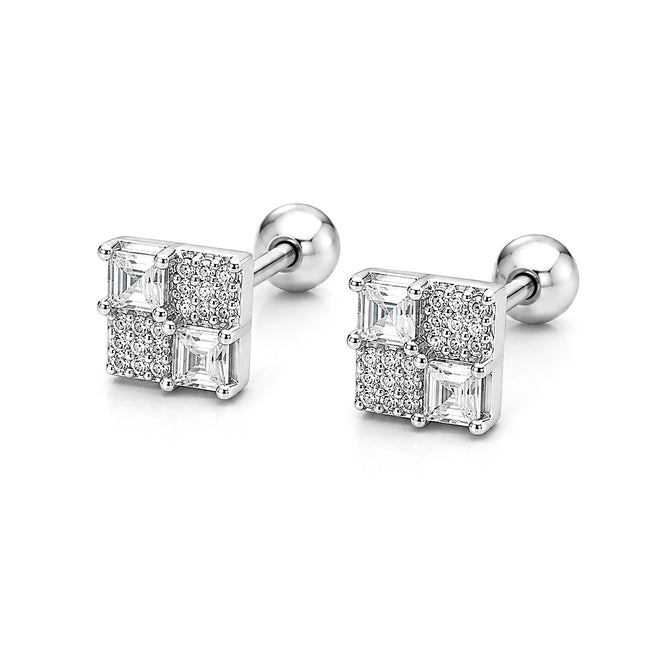 Aurora Mosaic Screw Back Studs
