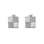 Aurora Mosaic Screw Back Studs