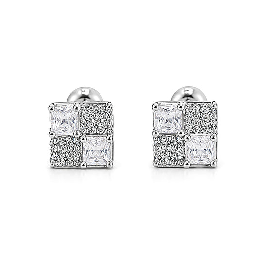 Aurora Mosaic Screw Back Studs