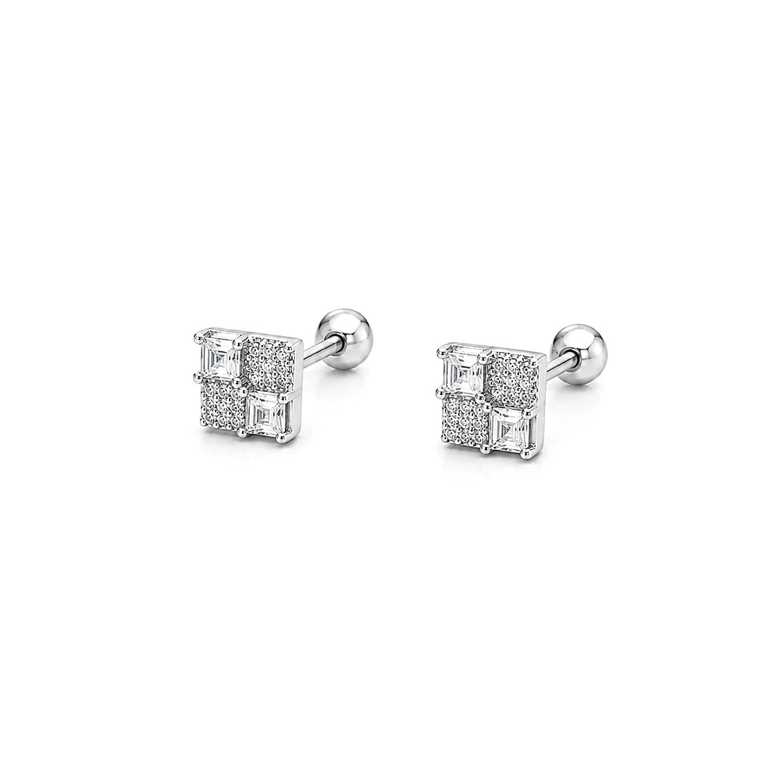 Aurora Mosaic Screw Back Studs