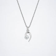 Curl Pendant Necklace