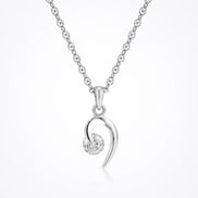 Curl Pendant Necklace