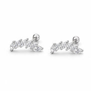 Laurel Spark Ear Climber Earrings