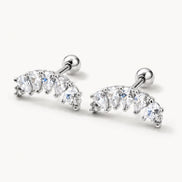 Celeste Cascade Ear Climbers
