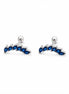 Sapphire Vine Ear Climber Earrings