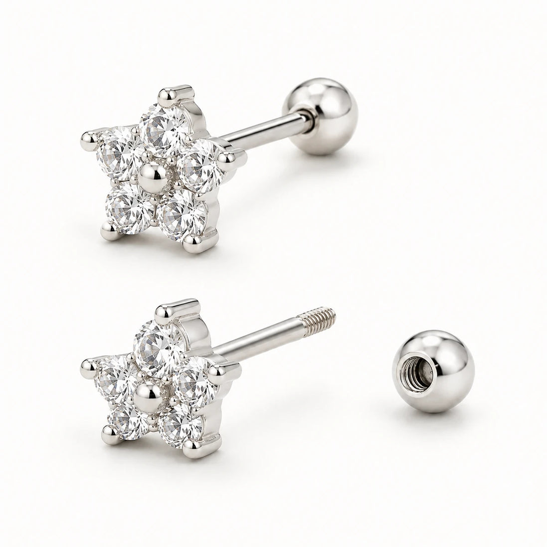 Blossom Spark Stud Earrings
