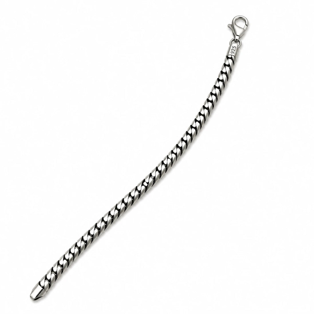 Slim Cuban Link Chain Bracelet
