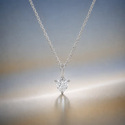 Heart Solitaire Pendant Necklace