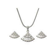 Radiant Fan Pendant Set