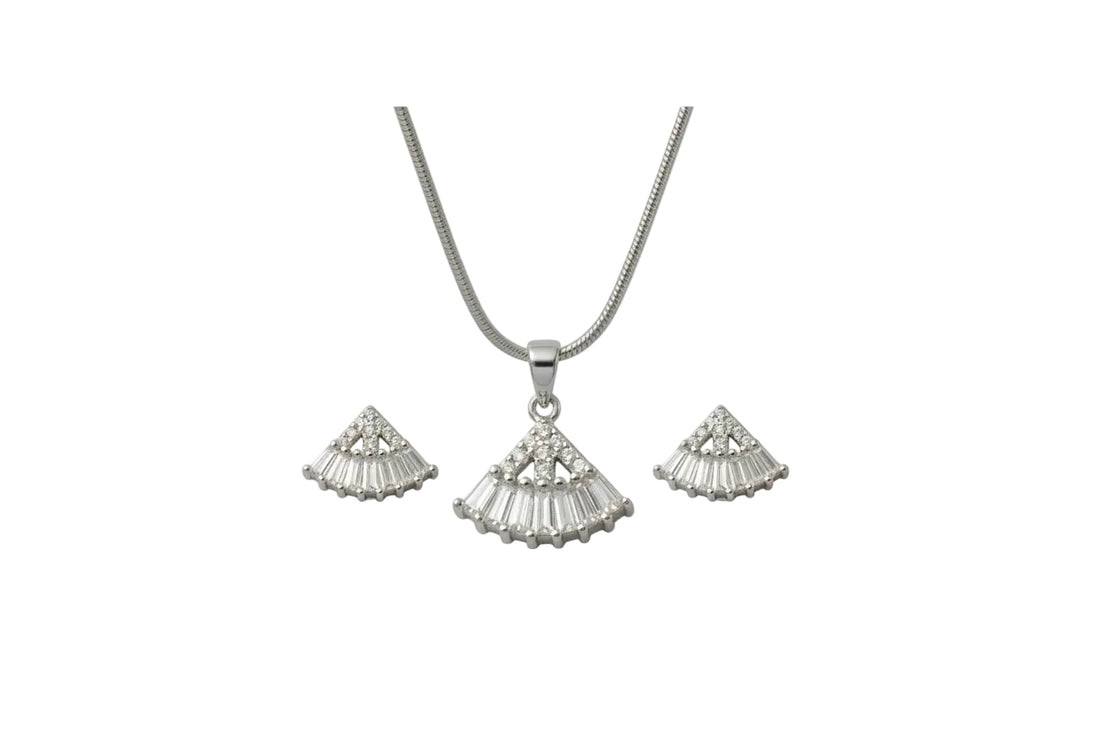 Radiant Fan Pendant Set