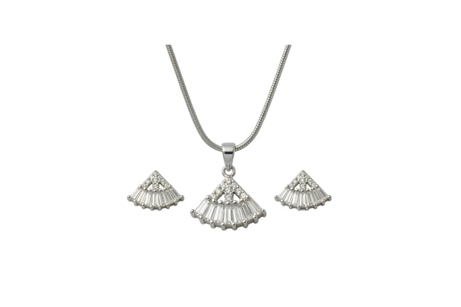 Radiant Fan Pendant Set