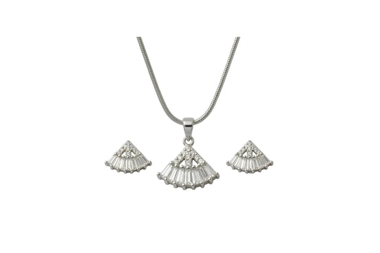 Radiant Fan Pendant Set
