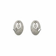 Crystal Leaf Pendant Set