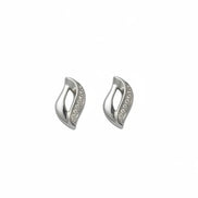 Silver Leaf Pendant Set