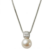 Silver 5.8Classic Pearl Drop Set