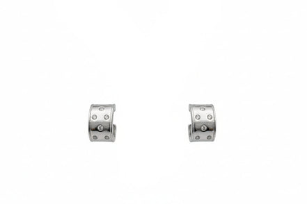 Silver Luna Drop Pendant Set