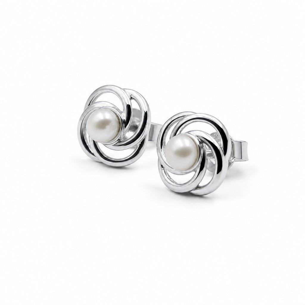 Celeste Freshwater Pearl Stud Earrings