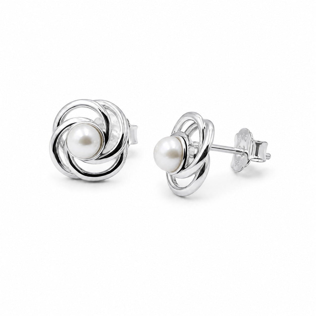 Celeste Freshwater Pearl Stud Earrings