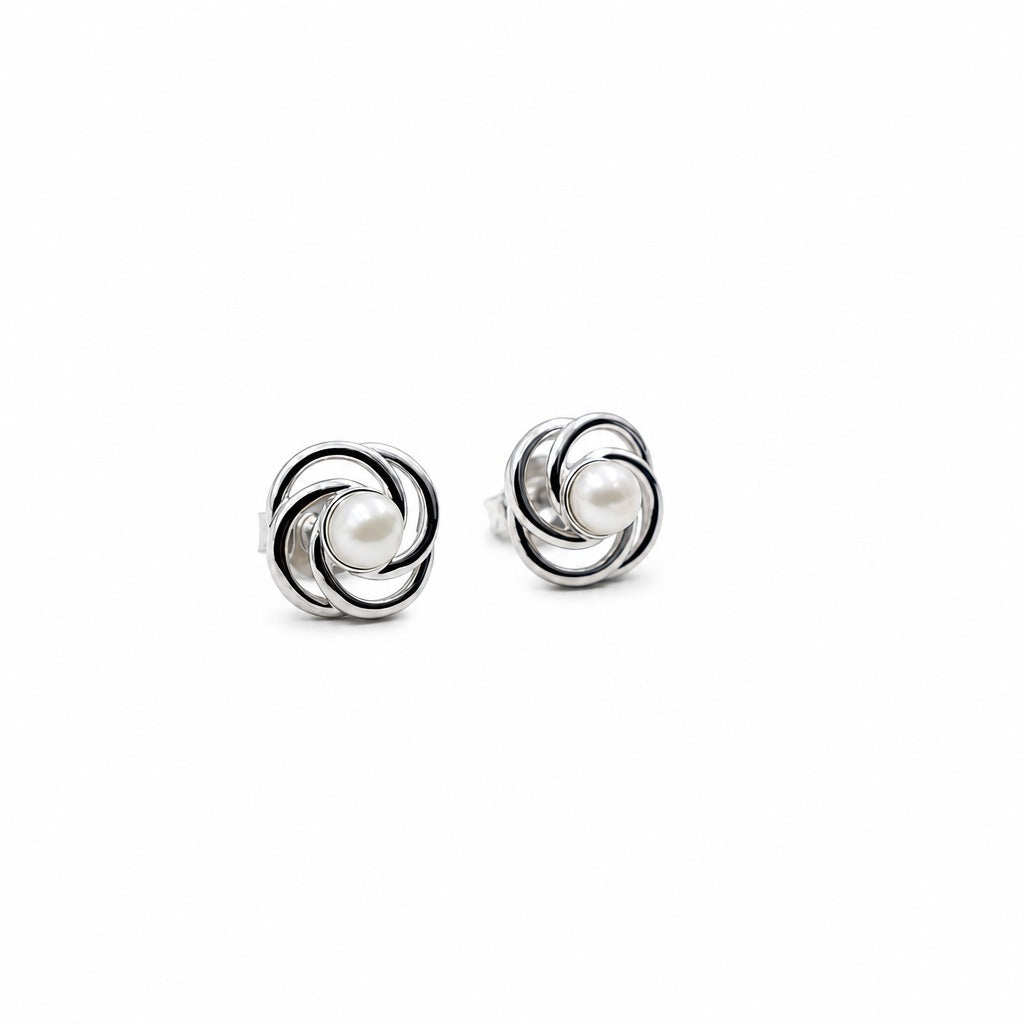 Celeste Freshwater Pearl Stud Earrings