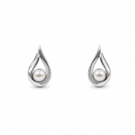 Elysian Pearl Stud Earrings