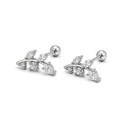 Luna Vine Screw Back Studs