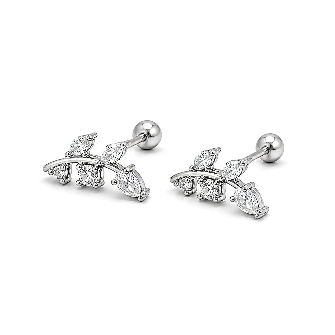 Luna Vine Screw Back Studs
