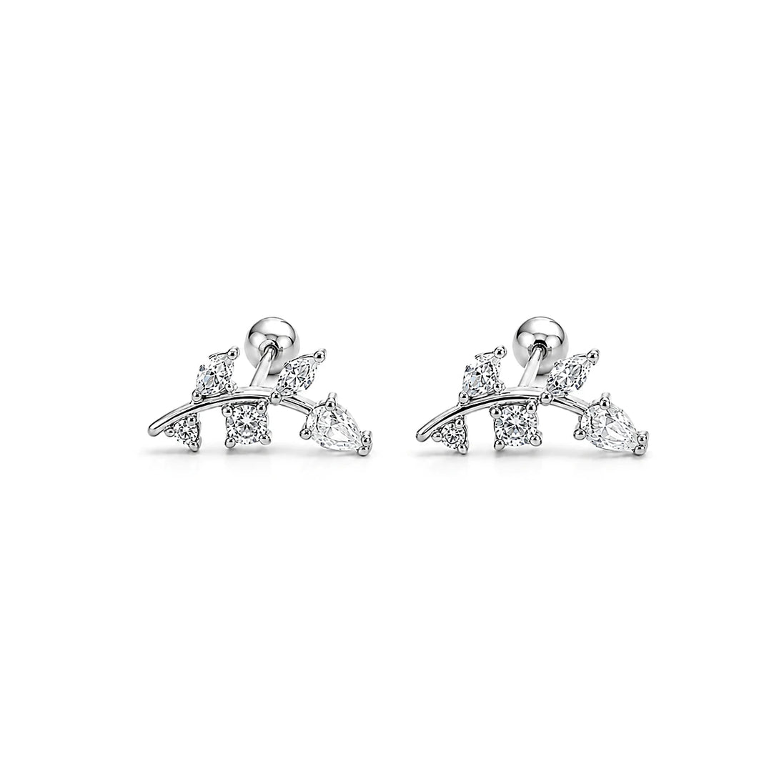 Luna Vine Screw Back Studs