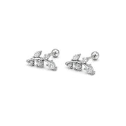Luna Vine Screw Back Studs