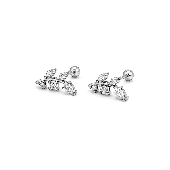 Luna Vine Screw Back Studs
