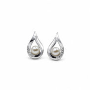 Elysian Pearl Stud Earrings