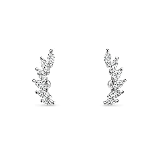 Laurel Spark Ear Climber Earrings