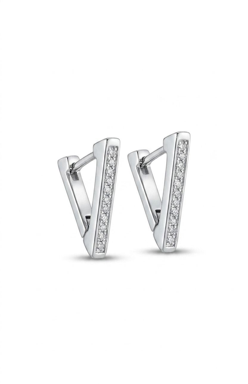 Vertex Huggie Hoops