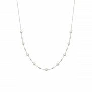 Pearl Station Necklace