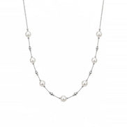 Pearl Station Necklace
