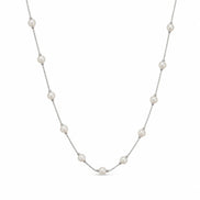 Celeste Freshwater Pearl Station Necklace