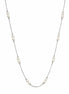 Luna Pearl Station Necklace