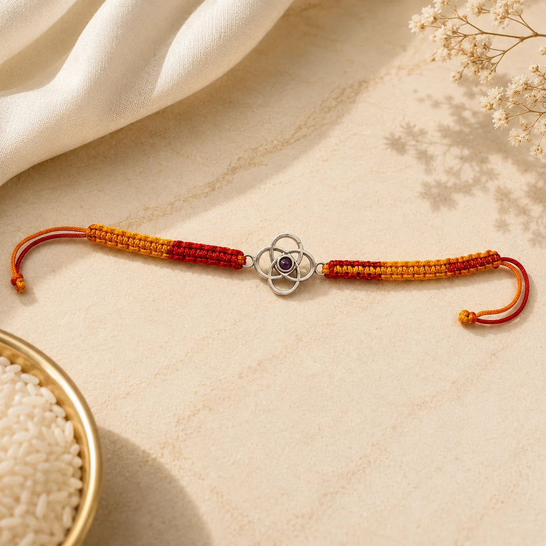Eternal Bloom Rakhi