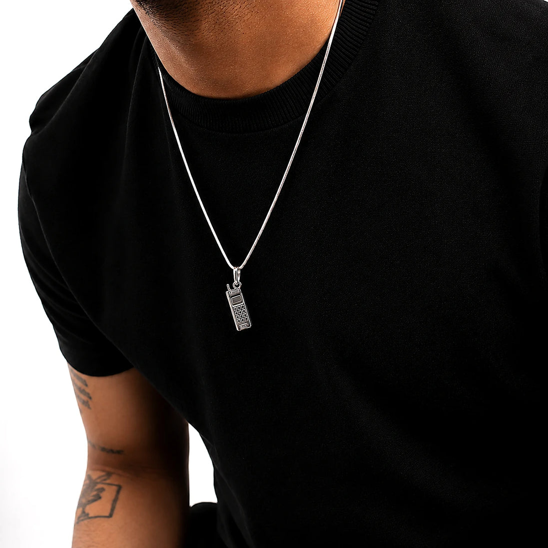 Retro Nokia Phone Pendant Necklace