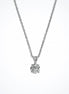 Bow Solitaire pendant