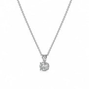 Bow Solitaire pendant