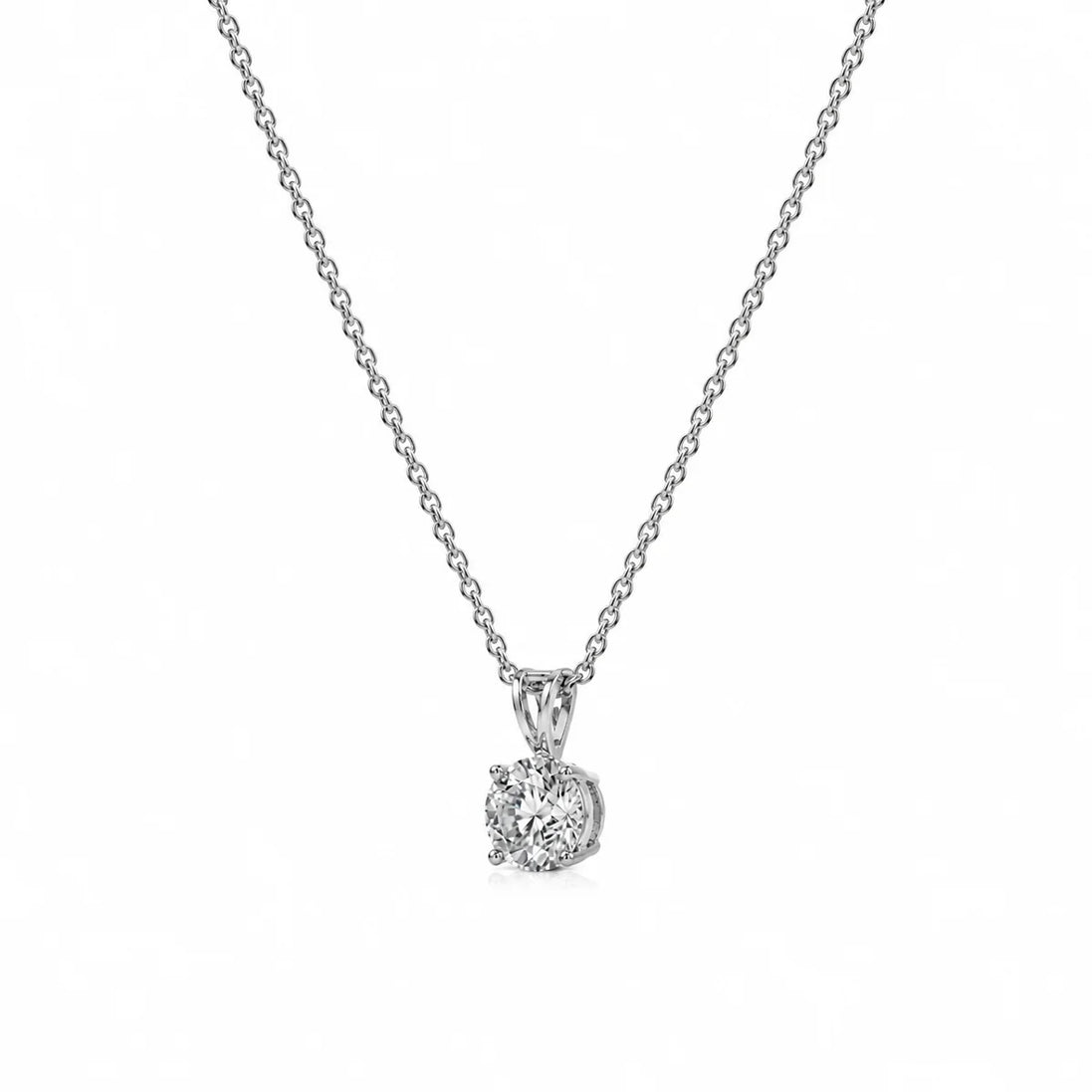 Bow Solitaire pendant