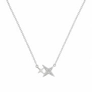 Celeste Twin Star Necklace