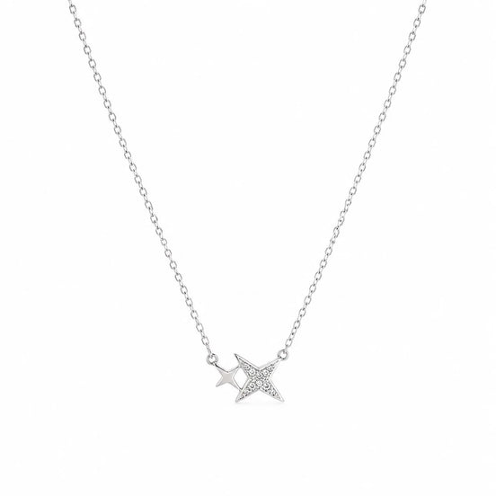 Celeste Twin Star Necklace
